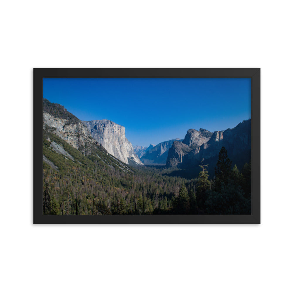 Tunnel View - Framed Print - Yosemite, California