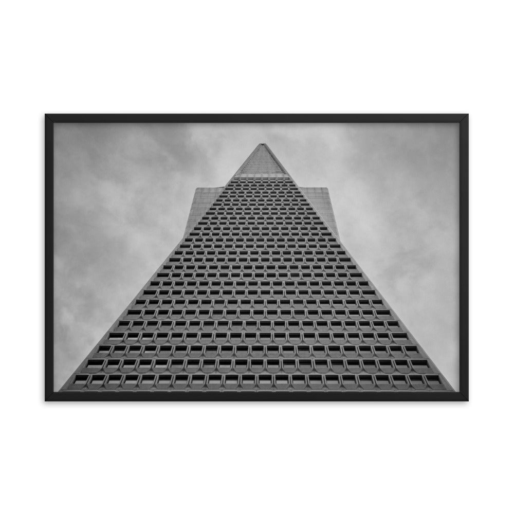 Transamerica Pyramid- Black and White - San Francisco