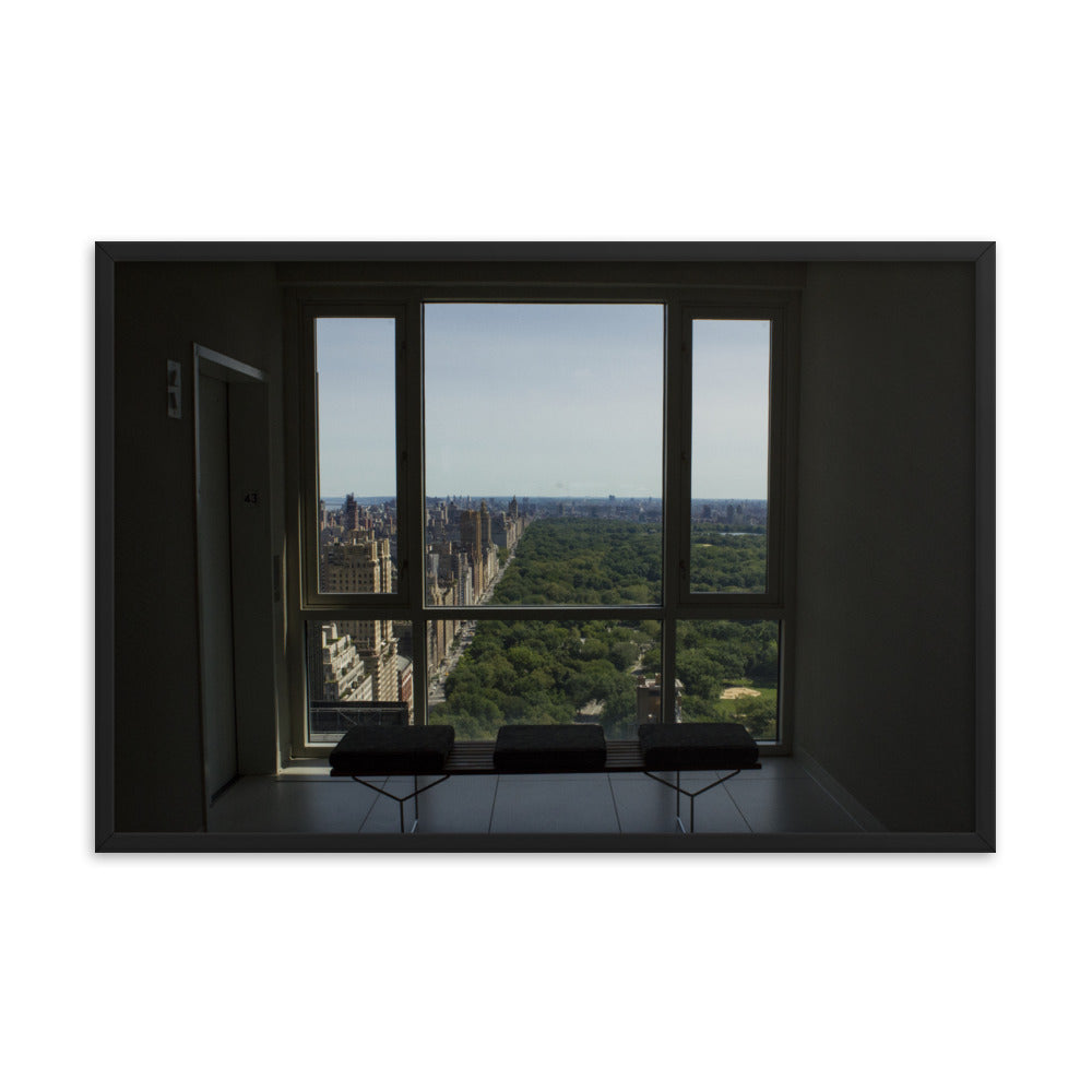 Window to Central Park - New York