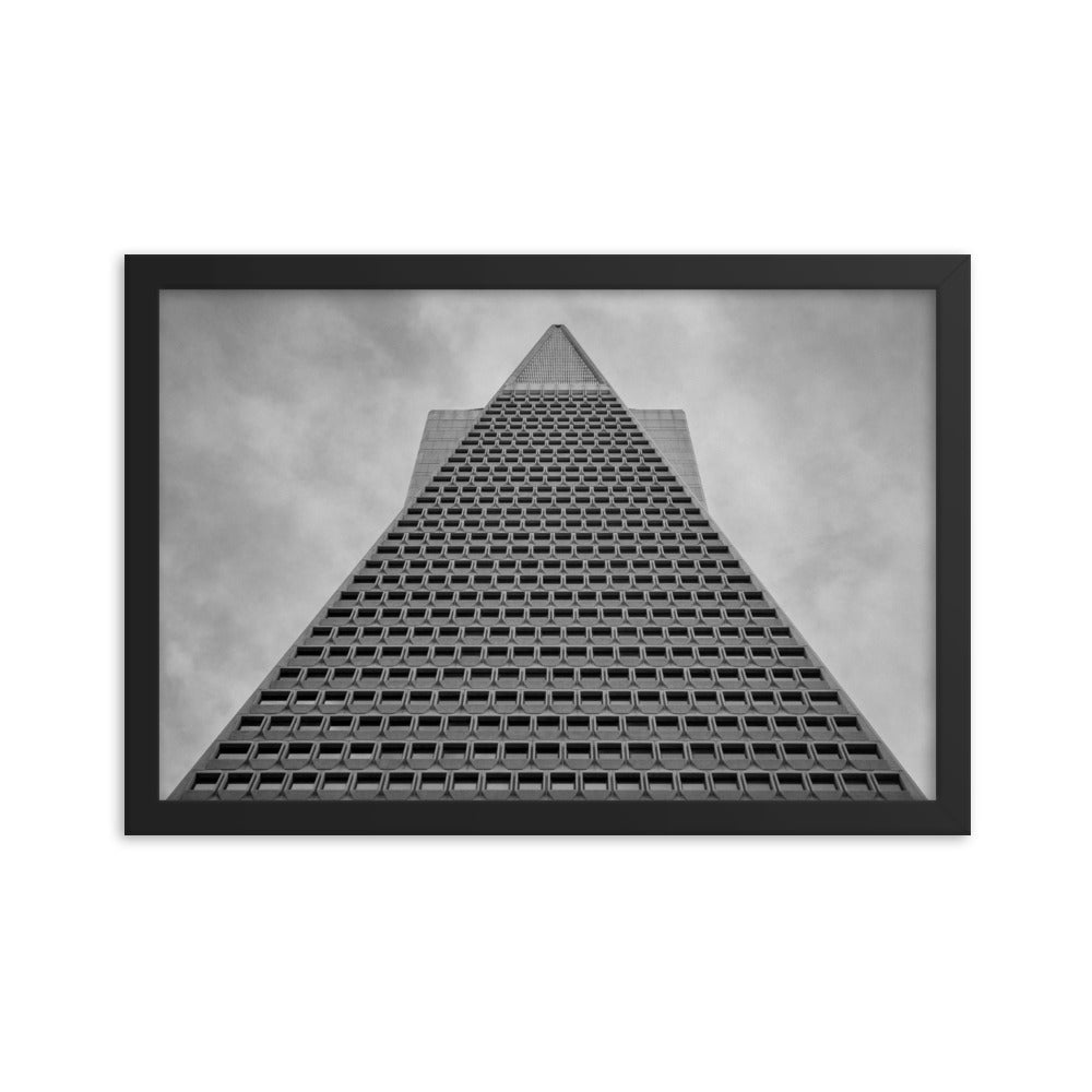 Transamerica Pyramid- Black and White - San Francisco