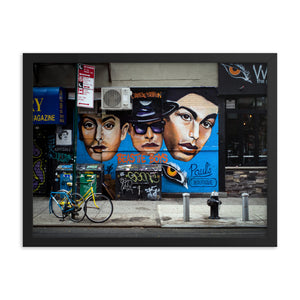 Beastie Boys Mural - Framed Print- New York, New York