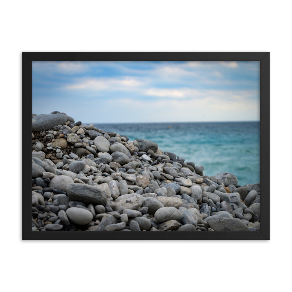 Nice on the Rocks - Framed Print - Nice, France