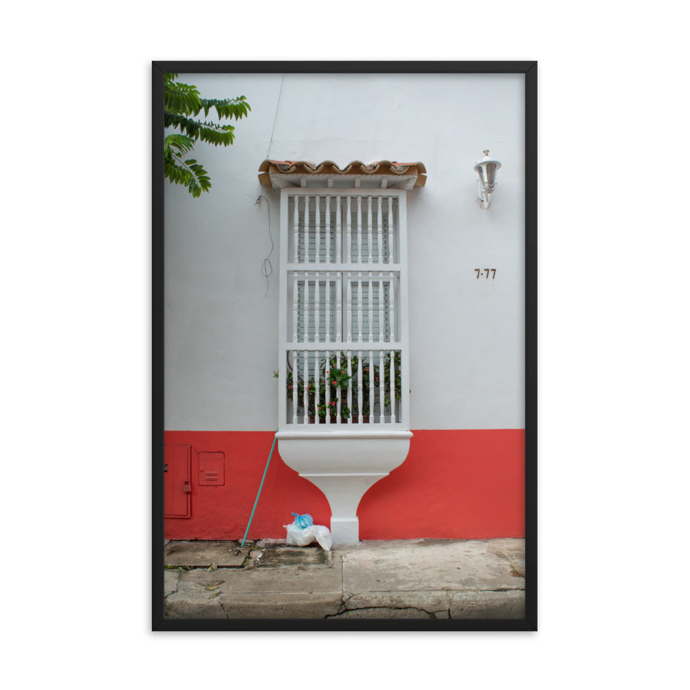 Colombian Window - Cartagena, Colombia