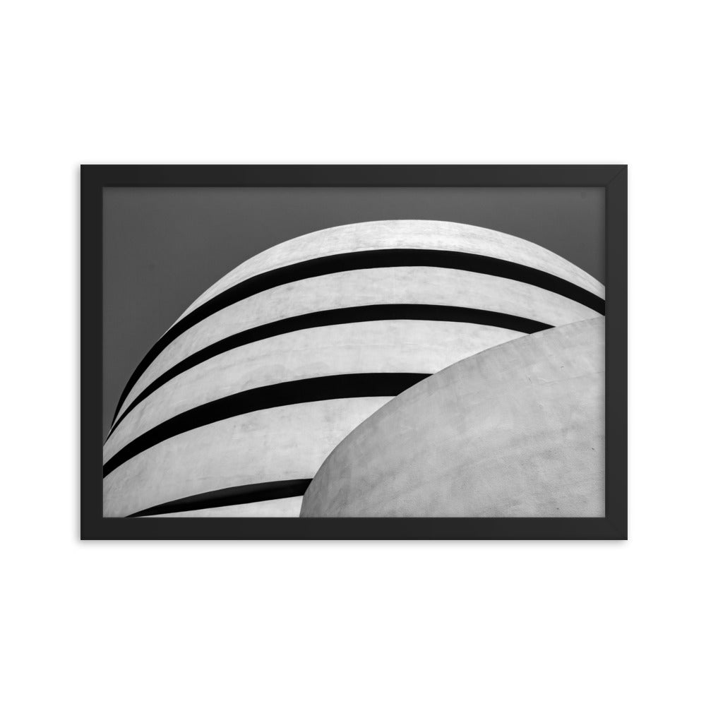 The Guggenheim - Black and White - New York, New York