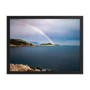 Dual Rainbow -  Dubrovnik, Croatia