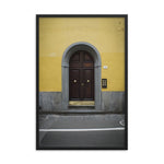 Florence Door - Portrait Framed Photograph -Florence, Italy