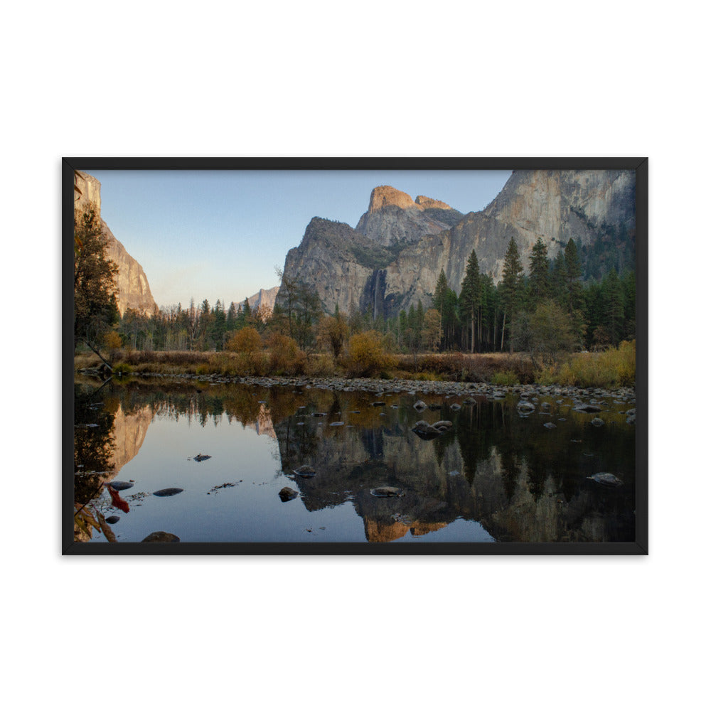 Yosemite Reflections - Framed Print - Yosemite, California