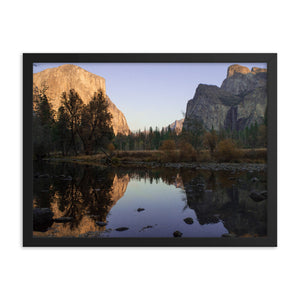 Yosemite Blue Hue - Framed Print - Yosemite, California