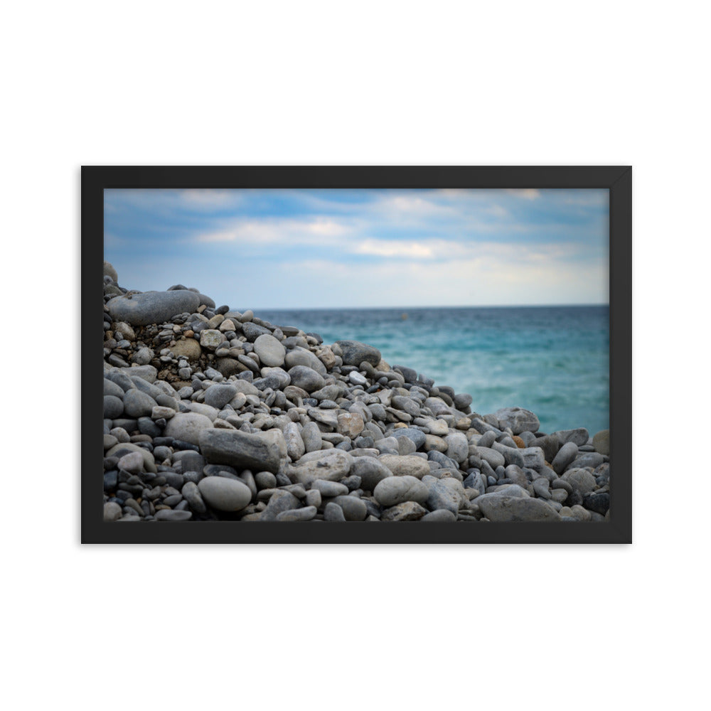 Nice on the Rocks - Framed Print - Nice, France